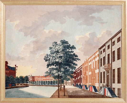 ◆ Stillness on the Heerengracht - custom frame (non-returnable)