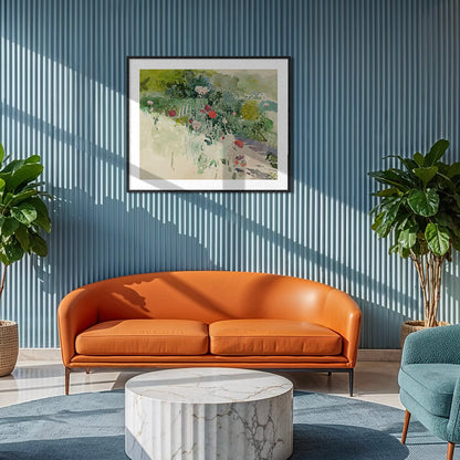 Poppies in a Summer Garden