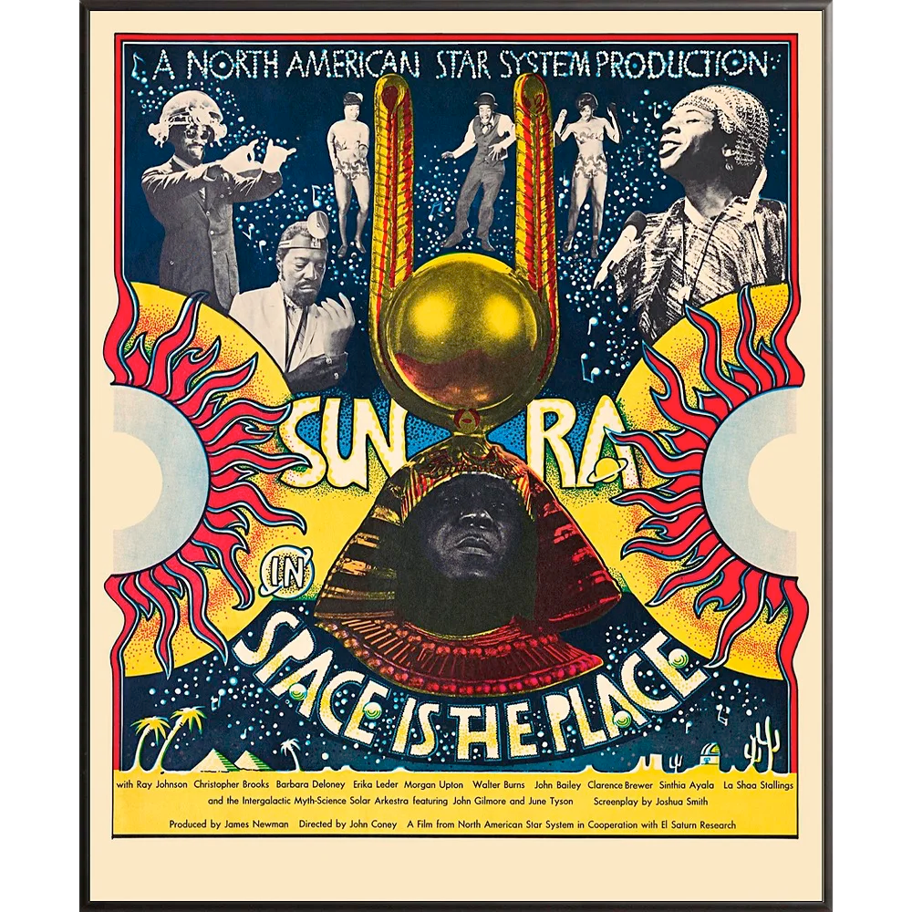 ◆ Sun Ra: Space Is the Place Poster - custom frame (non-returnable)