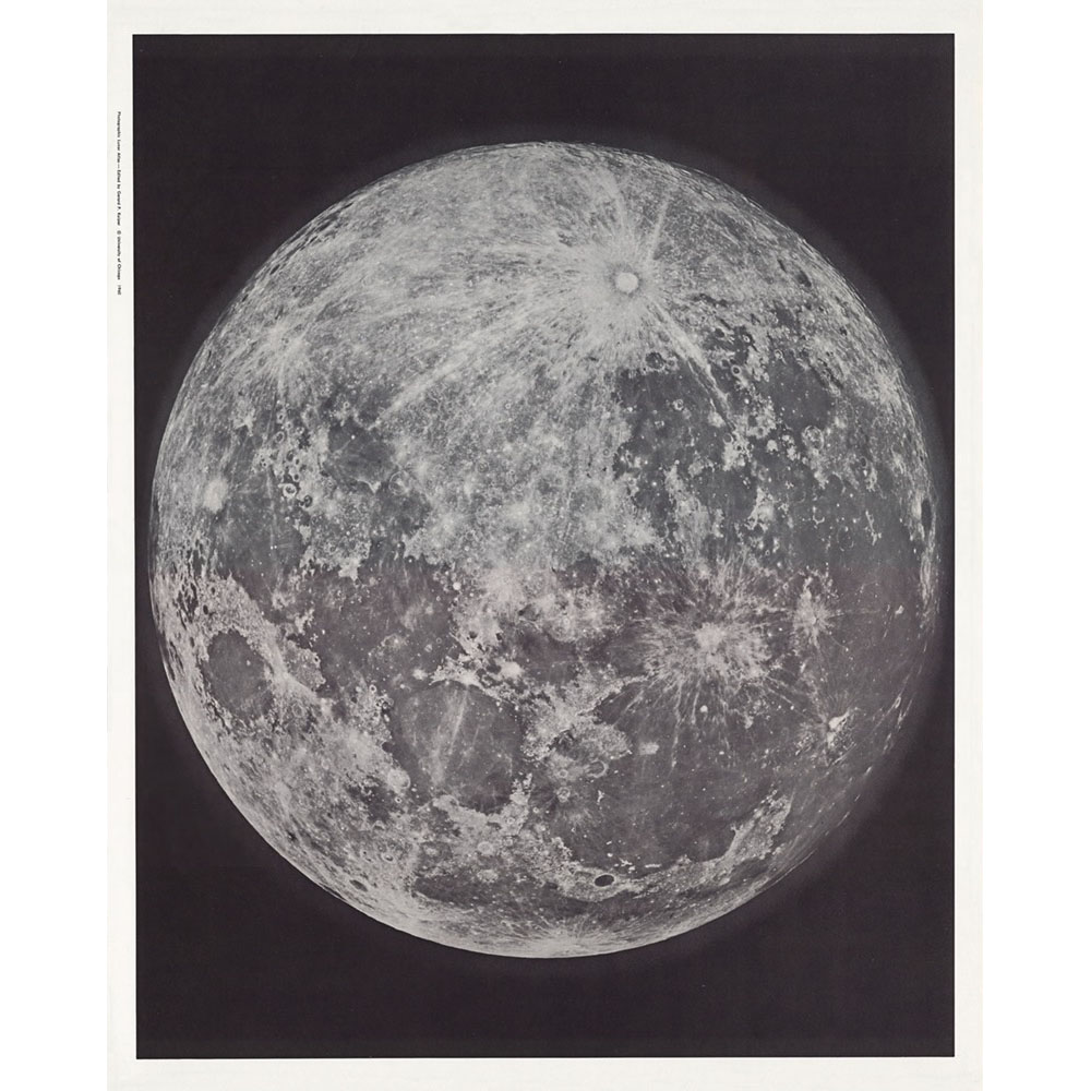 The Kuiper Moon, 1960 - German etching paper