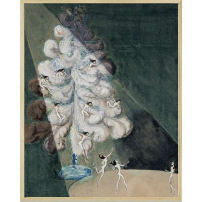 Tree Sprites — Vintage Fairy & Forest Nymph Art Print
