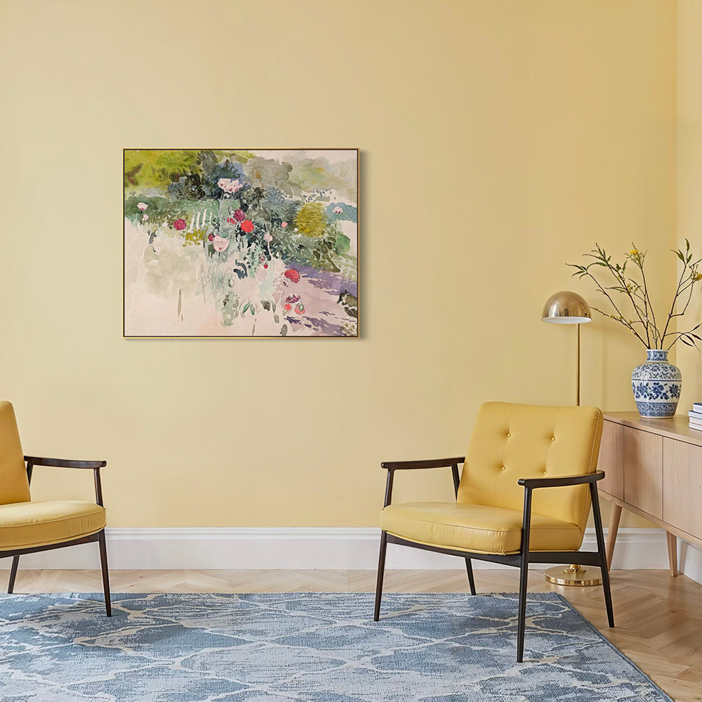 Poppies in a Summer Garden