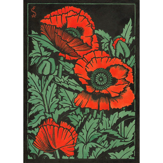 Study of Poppies
