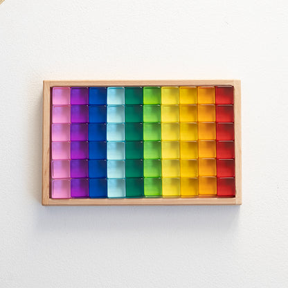 lucite cubes