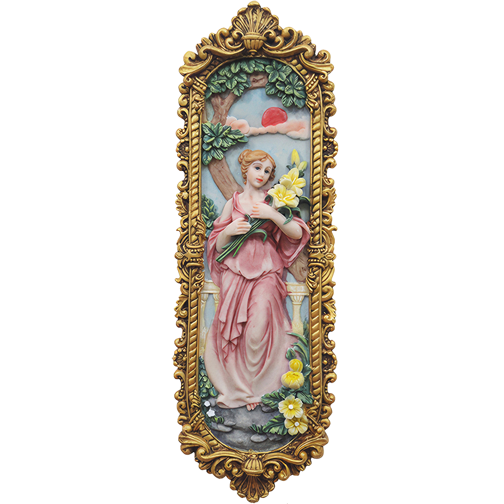 Belle Époque Neoclassical Wall Relief