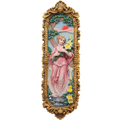 Belle Époque Neoclassical Wall Relief
