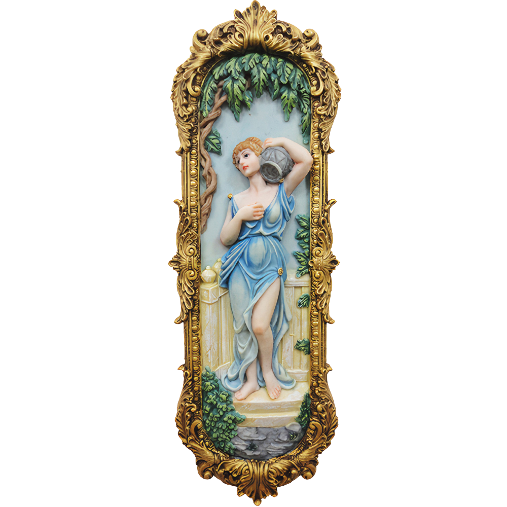 Belle Époque Neoclassical Wall Relief