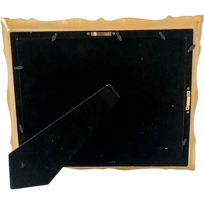 Baroque in Black and Gold Frame