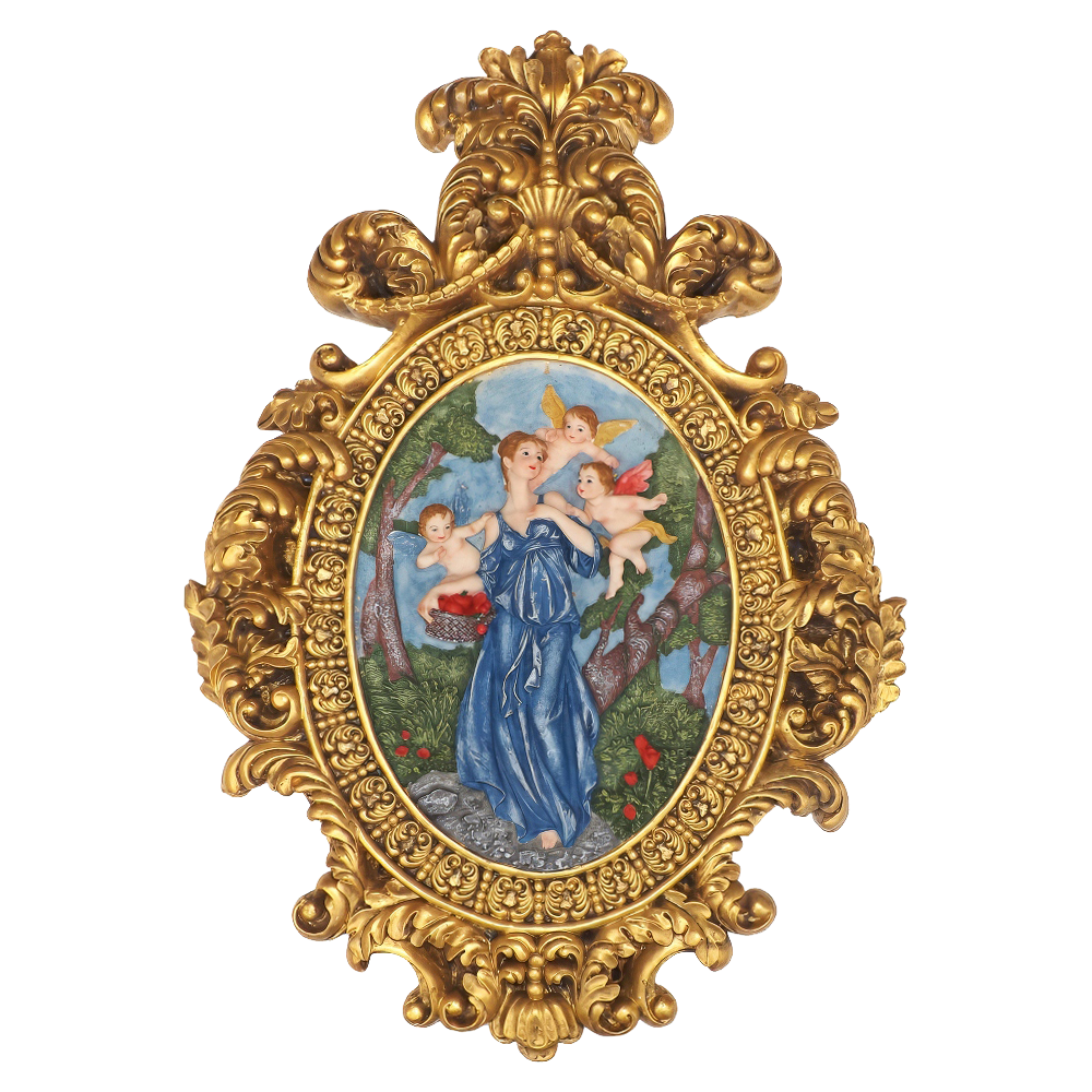 Belle Époque Neoclassical Wall Relief