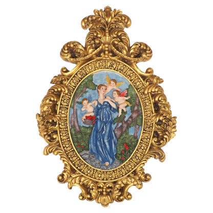 Belle Époque Neoclassical Wall Relief