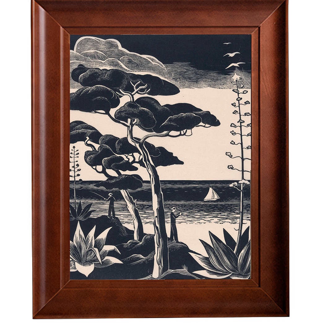 Classic Beveled Wood Frames  – Square (12x12), Rectangular (12x16/16x20)