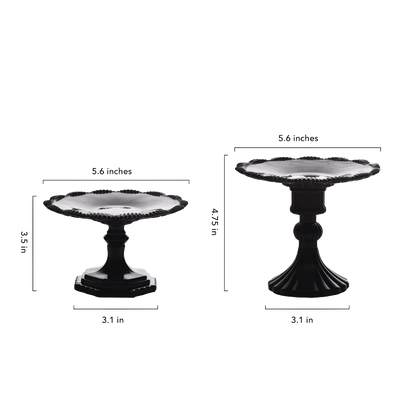French-Inspired Candle or Dessert Pedestal Stands