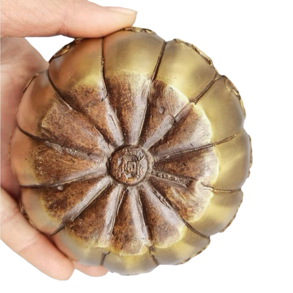 Small Chinese Butterfly Brass Incense Burner
