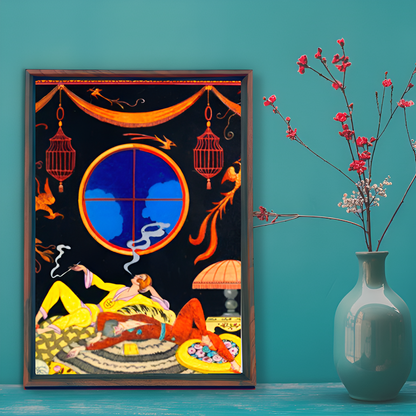 Organic Wood Hues Frame