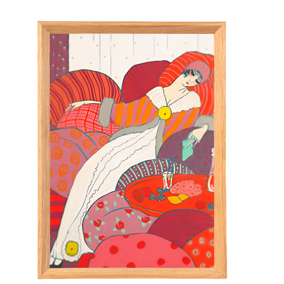 Organic Wood Hues Frame