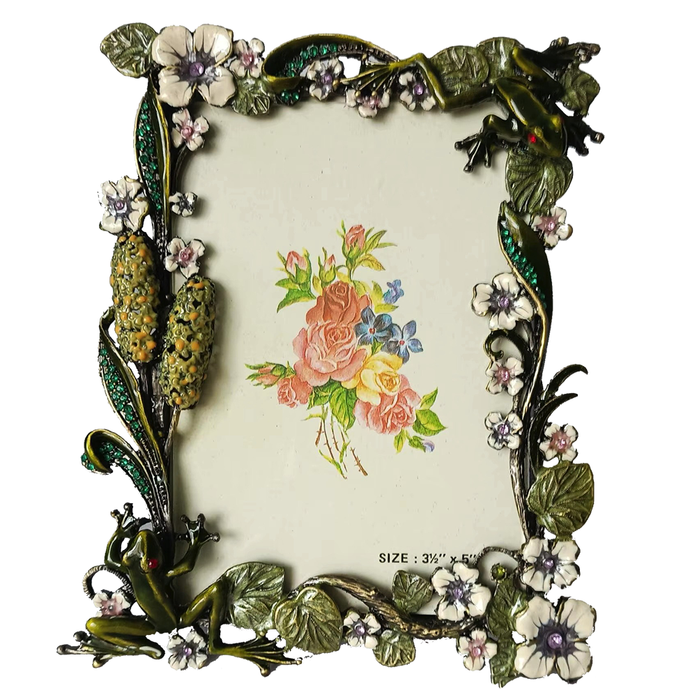 Enchanted Frog Pond Victorian Frame