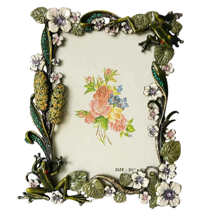 Enchanted Frog Pond Victorian Frame