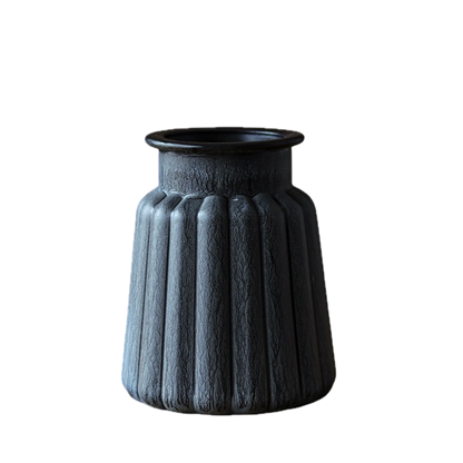 Chinese Literary Antique Glass Vase