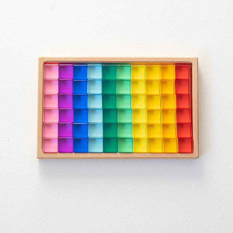 lucite cubes