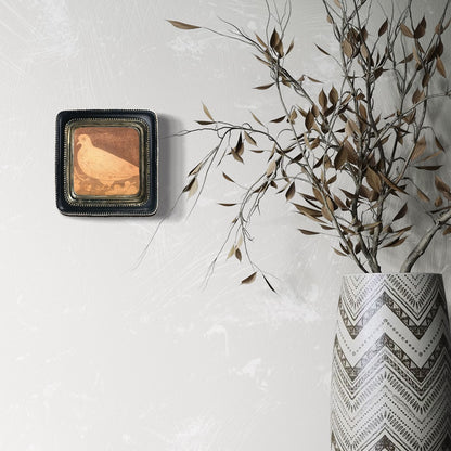 Midnight Noir & Gilded Bead Square Frame