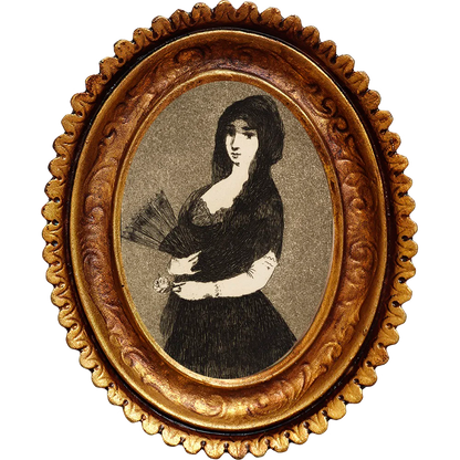 Ornate Gilt Frame in Rococo Revival Style