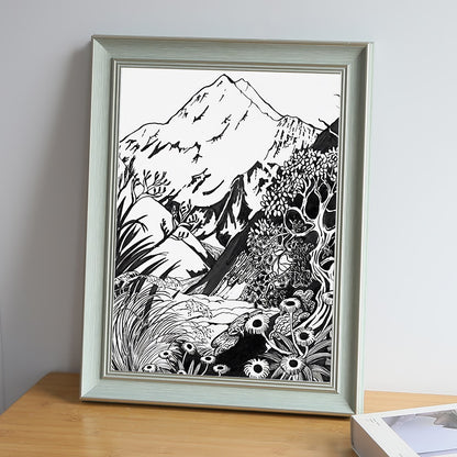 Old European-Style Retro Frame - 10"-20"H openings